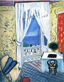 Interior with a Violin Case - Henri Matisse