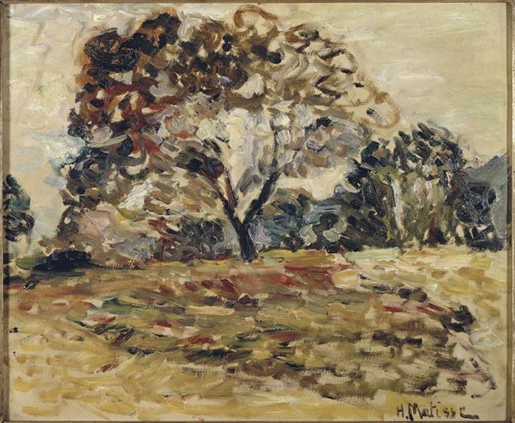 Landscape of Corsica, 1898 - Henri Matisse