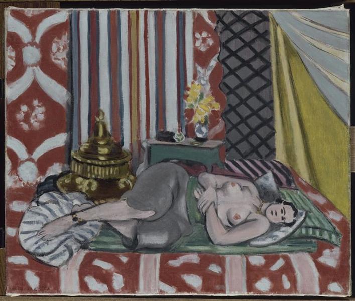 Odalisque in grey culottes, 1927 - Анри Матисс