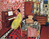 Pianist and Checker Players - Henri Matisse
