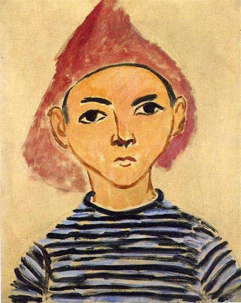 Portrait of Pierre Matisse, 1909 - 馬蒂斯