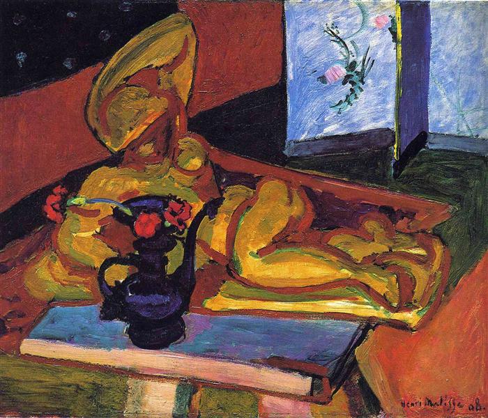 Sculpture and Persian Vase, 1908 - Henri Matisse