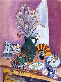 Still Life with Asphodels - Henri Matisse