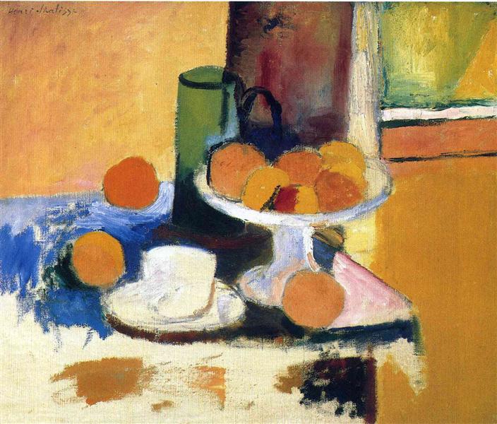 Still Life with Oranges II, 1899 - 馬蒂斯