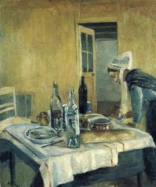 The Maid, 1896 - Henri Matisse