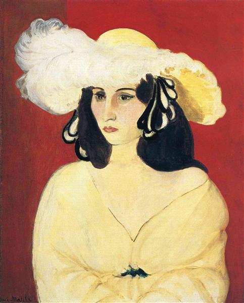 The White Feather, 1919 - Henri Matisse