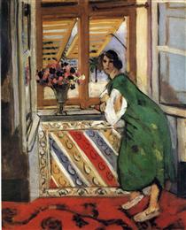 Young Girl in a Green Dress - Henri Matisse