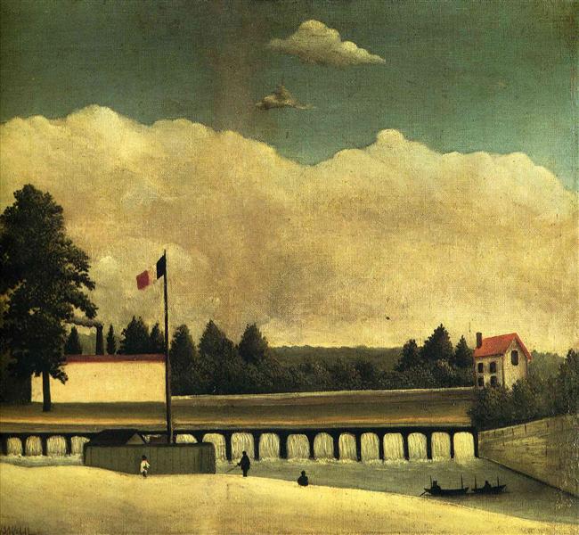 The Dam, 1891 - 1893 - Henri Rousseau