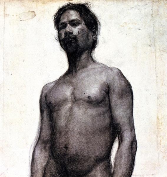 Study of a Negro Man, 1893 - Генрі Осава Танер