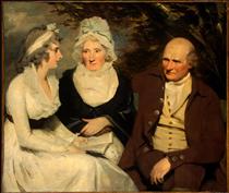 John Johnstone, Betty Johnstone, and Miss Wedderburn - Henry Raeburn
