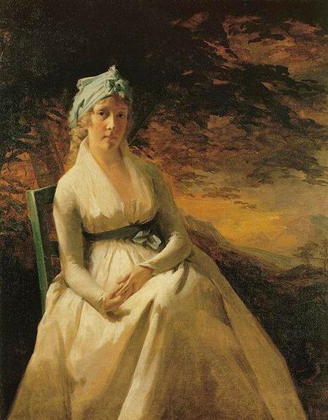 Portrait of Mrs. Andrew, c.1795 - Генрі Реберн