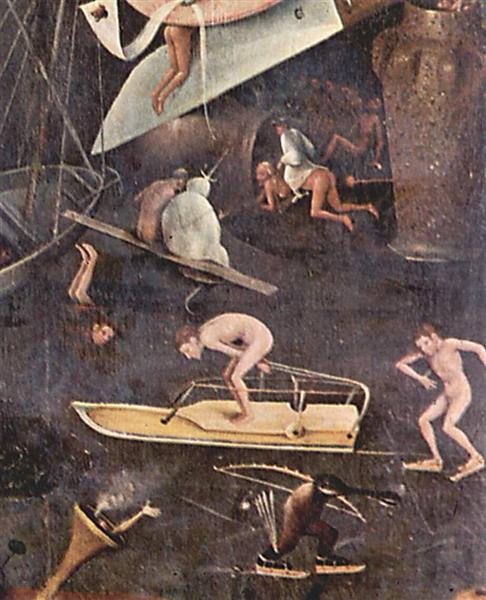 The Garden of Earthly Delights  (detail), 1510 - 1515 - Hieronymus Bosch