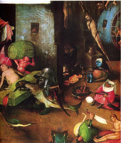 The Last Judgement (detail), c.1482 - Hieronymus Bosch