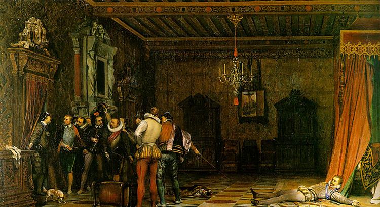 Assassination of Henry I, Duke of Guise, 1834 - Paul Delaroche