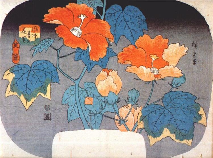 Hibiscus, c.1845 - Hiroshige