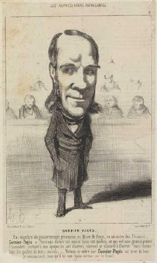 Garnier Pagès, 1849 - Honore Daumier