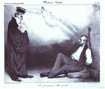 Modern Galilee. And Nevertheless It Moves - Honoré Daumier