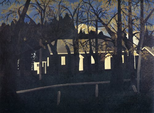 Birmingham Meeting House IV, 1942 - Horace Pippin