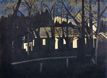 Birmingham Meeting House IV - Horace Pippin