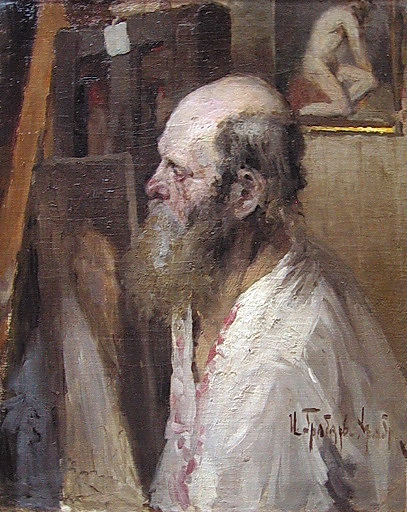 Old Man, 1891 - Igor Grabar