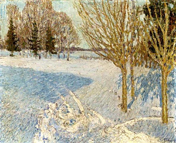 Winter Landscape, 1901 - Igor Emmanuilowitsch Grabar