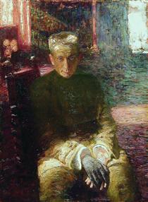 Portrait of Alexander Kerensky - Ilya Yefimovich Repin