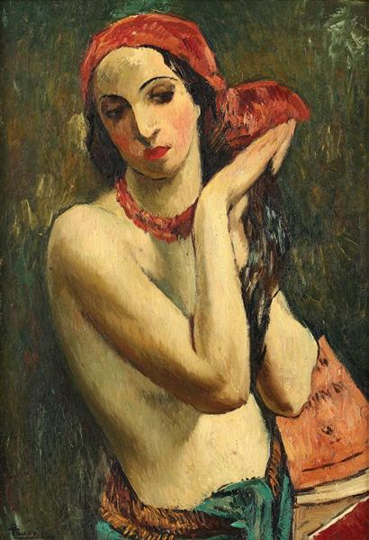 Red Muslin, 1931 - Ion Theodorescu-Sion