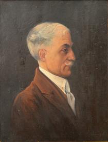Portrait of Prof. Ion Ciolac - Йон Тукулеску