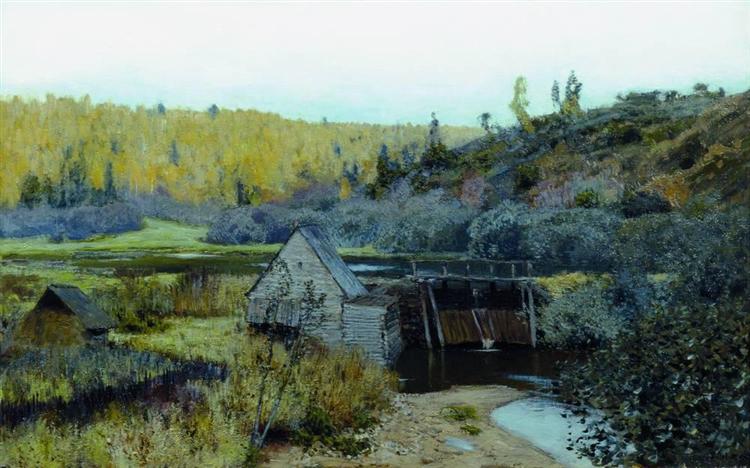Autumn. Mill. Plyos., 1888 - 艾萨克·伊里奇·列维坦