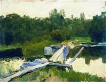 By the whirlpool - Isaac Levitan