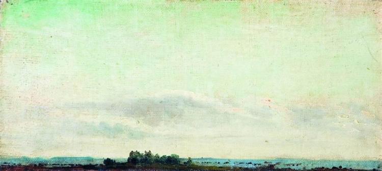 Пейзаж, c.1885 - Исаак Левитан