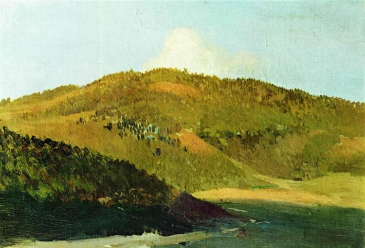 On peaks of Yaila, 1886 - Isaac Levitan