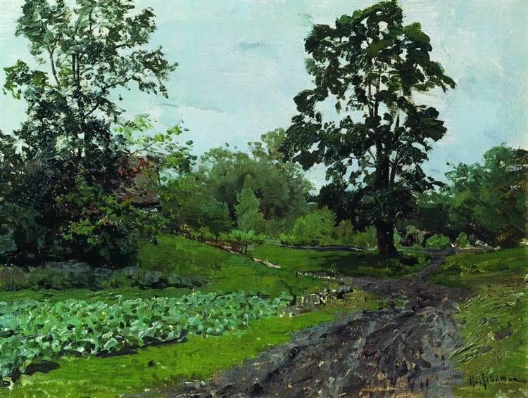 Road, c.1895 - Ісак Левітан