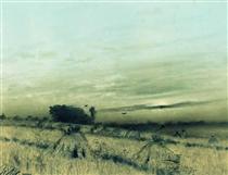 Stubbled field - 艾萨克·伊里奇·列维坦