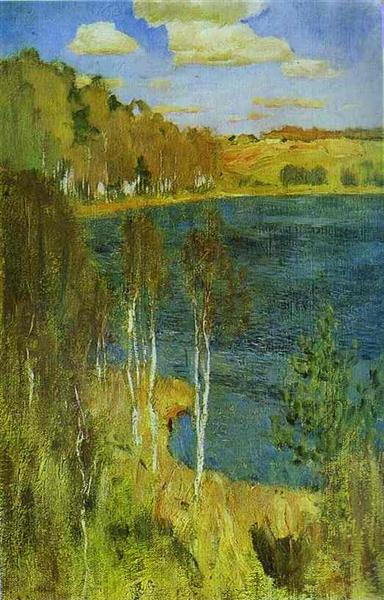 The Lake, 1898 - 艾萨克·伊里奇·列维坦