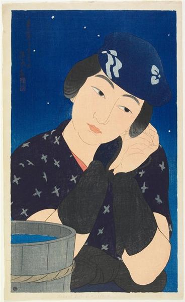 Woman of the Island, 1922 - Shinsui Itō