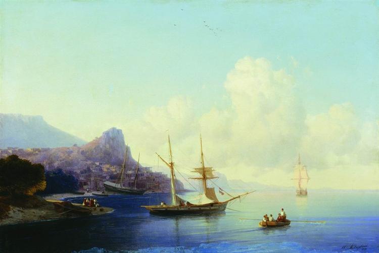 Gurzuf, 1859 - 伊凡·艾瓦佐夫斯基