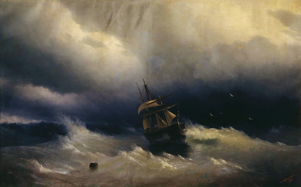 Sea - Ivan Aivazovsky - WikiArt.org - encyclopedia of visual arts
