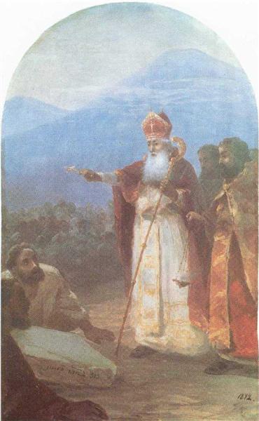 Крещение армян, 1892 - Иван Айвазовский