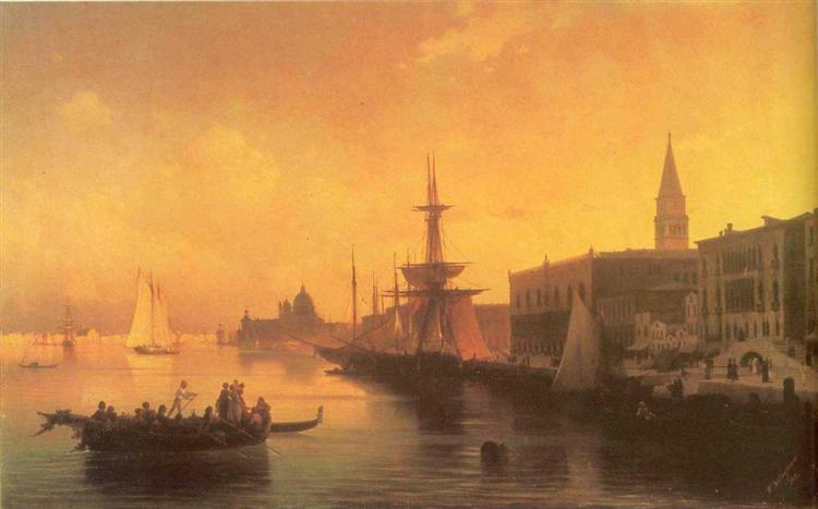 Венеція, 1842 - Іван Айвазовський