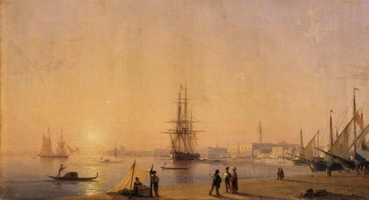 Venice, 1844 - Ivan Konstantinovich Aivazovskii