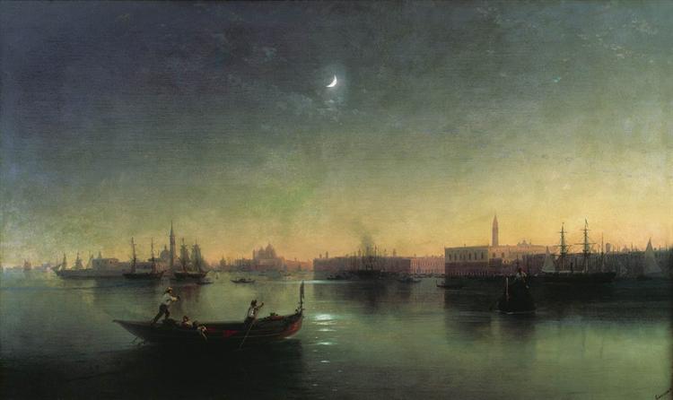 Venice, 1870 - 伊凡·艾瓦佐夫斯基