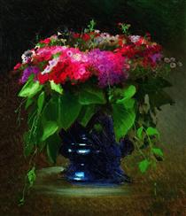 Bouquet of Flowers - Iván Kramskói