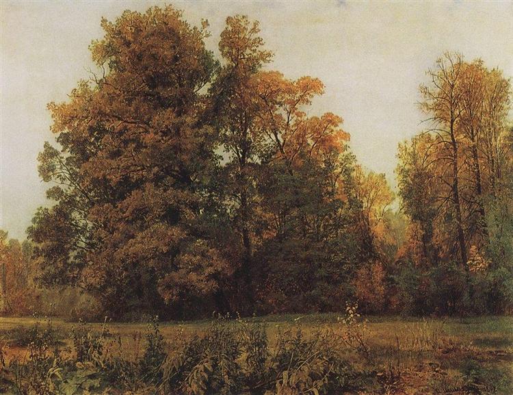 Autumn, 1892 - Iván Shishkin