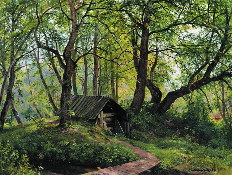 Old lime, 1894 - Іван Шишкін