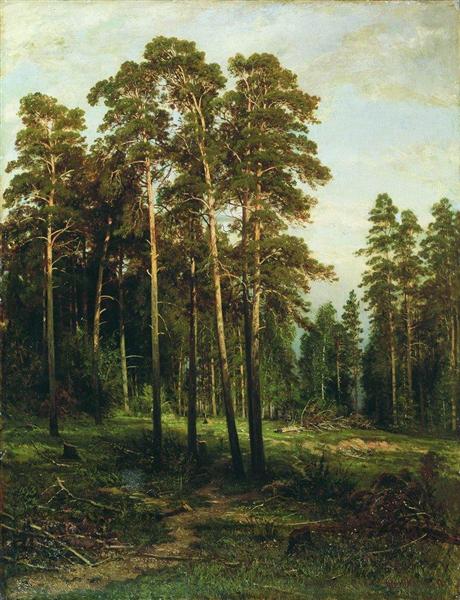 Pine forest - 伊凡·伊凡諾維奇·希施金