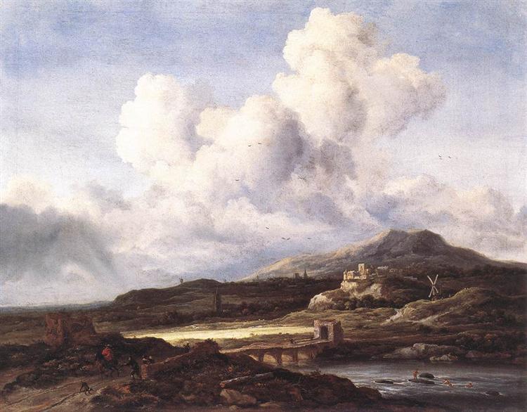 El Rayo de Luz, 1660 - Jacob van Ruisdael