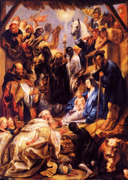 Adoration of the Magi - Якоб Йорданс