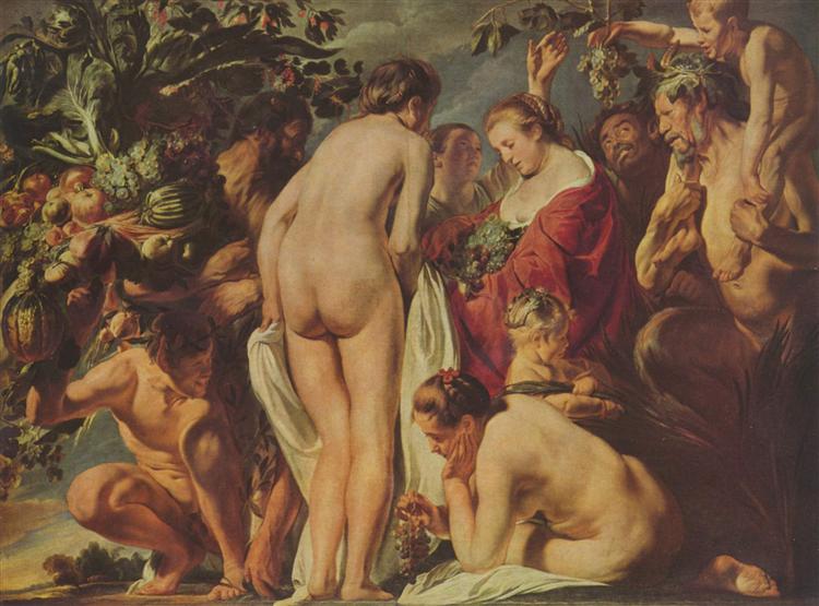 Allegory of Abundance, c.1623 - Jacob Jordaens