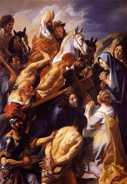 Christ Carrying the Cross, 1660 - Якоб Йорданс